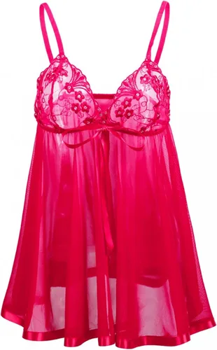 Vista 7 de Ropa de dormir sexy para mujer camisón de talla grande babydoll de encaje lencería sexy traviesa para el sexo