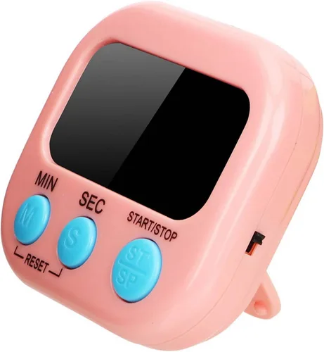 Vista 4 de Temporizadores de aula para profesores y niños, temporizador digital magnético grande, temporizador de cocina para cocinar, cepillo de dientes