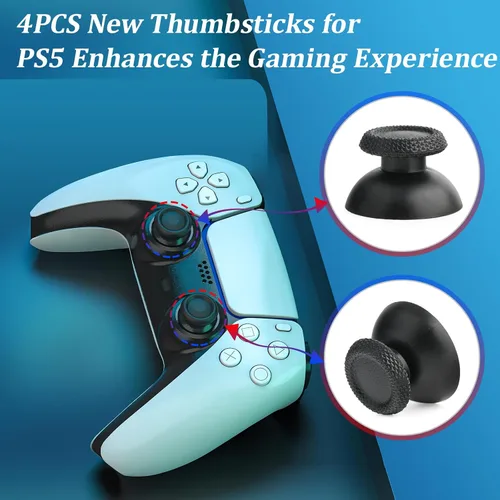 Vista 6 de for PS5 Analog Stick Replacement for Sony PlayStation 5 PS5 Joysticks Replacement 3D Joystick Sensor Module Thumbstick Controller Accessory Part