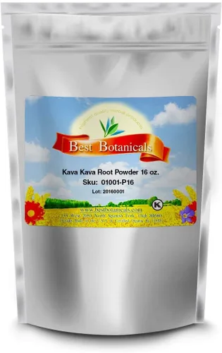 Vista 4 de Best Botanicals Polvo de raíz de kava kava 16 oz.