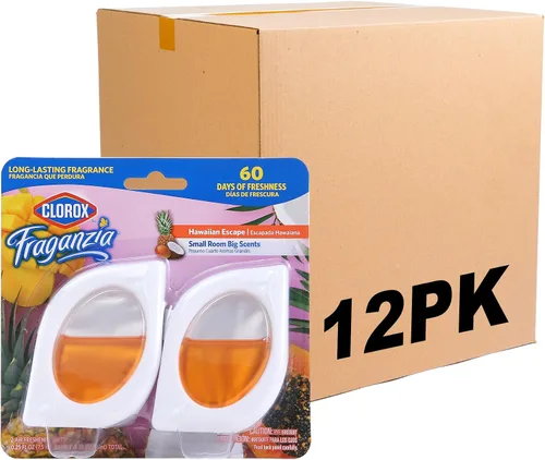 Vista 7 de Clorox Fraganzia - Ambientador para habitaciones pequeñas, manzana y canela, despegar y colocar, sin enchufe, sin batería, para armarios