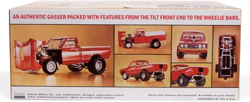 Vista 3 de MPC 1975 Datsun Pickup Li'l Hustler Kit de modelo a escala 1:25