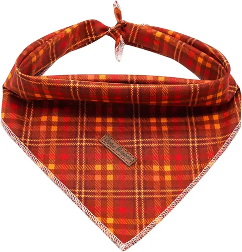Vista 14 de Pañuelo para perro, pañuelo para mascotas con estampado de tiburón, pañuelo para mascotas, 1 unidad, lavable, de algodón, cuadrado, bufandas