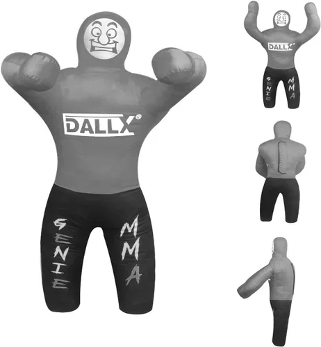 Vista 9 de DALLX Muñeco de boxeo para niños para entrenamiento de fitness, práctica de lucha libre, judo karate, artes marciales mixtas para niños, Jiu-Jitsu