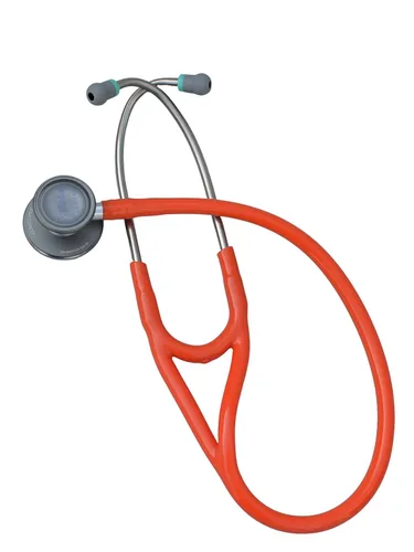 Vista 15 de Virtuoso - Estetoscopio de cardiología de doble cabeza, calidad profesional, tubo clásico, KS-750, color negro