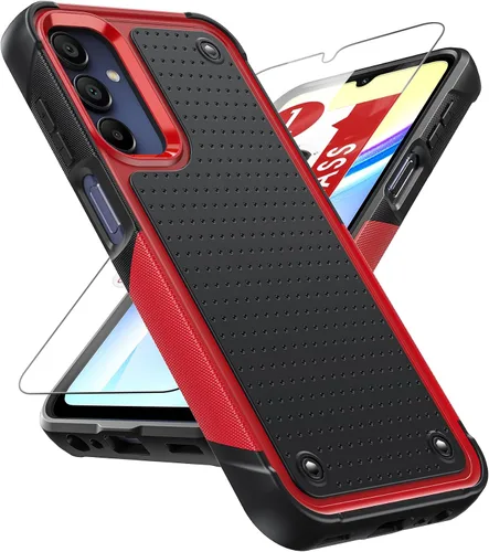 Vista 17 de LeYi Funda para Galaxy S21 FE-5G: Funda Samsung S21 FE con protector de pantalla, doble capa protectora de policarbonato duro y TPU suave Android