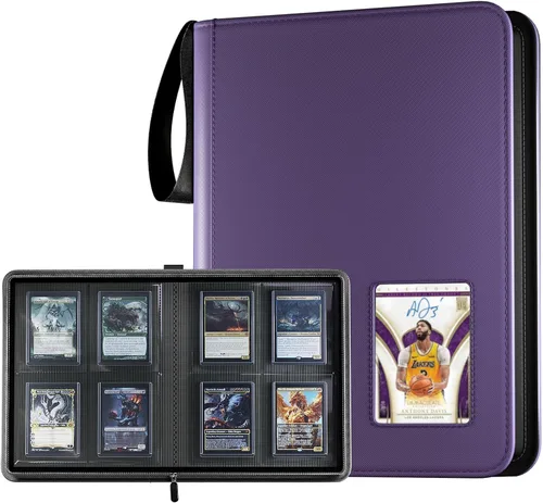 Vista 10 de ProCase - Carpeta de carga superior de 4 bolsillos, capacidad para 144 Negro