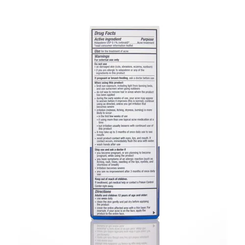 Vista 8 de Gel de Acne Free Adapaleno 0.1%, Tratamiento Tópico Retinoide para el Acné de Una Vez al Día, Desarrollado por Dermatólogos, Desobstruye los Poros