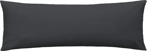 Vista 9 de iMaylex Funda de almohada suave 100% algodón egipcio con cremallera, acogedora y ligera, fácil cuidado, albaricoque, cuerpo, 20 x 48 pulgadas