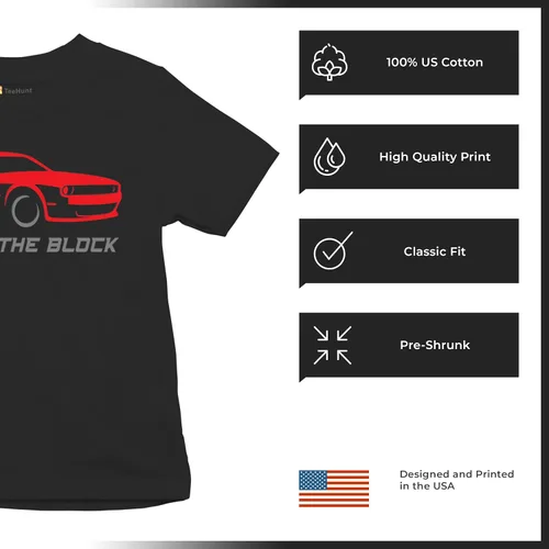 Vista 6 de Bad to The Block Camiseta de manga corta juvenil