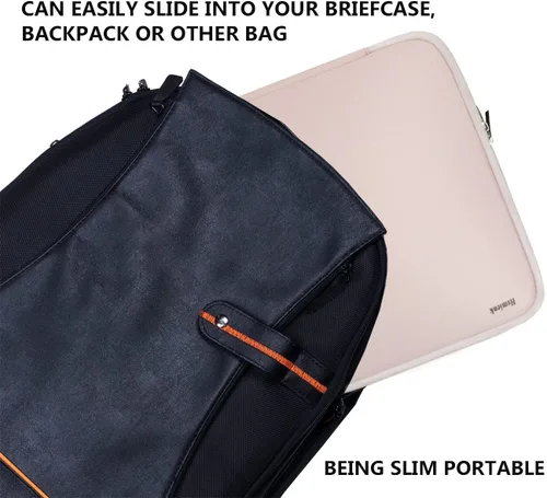 Vista 33 de Funda para portátil, bolsa de transporte con protección para computadora compatible con MacBook Air nuevo de 13 pulgadas M2/A2681 M1/A2337, MacBook