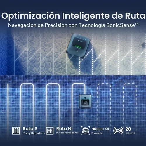 Vista 8 de Beatbot 92055, A100 Pro - Aspiradora robótica inalámbrica para limpieza