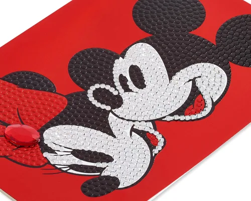Vista 5 de Papyrus - Tarjeta en blanco de Disney (Minnie y Mickey Mouse)