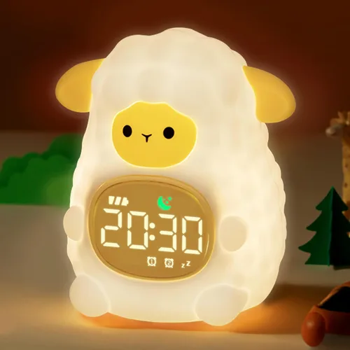 Vista 11 de MASHI Cat Kids - Reloj despertador con tiempo para despertar, entrenador de Gato