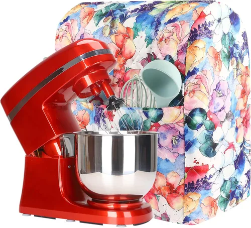 Vista 24 de KitchenAid - Funda para batidora, soporte de cocina compatible con mezcladores KitchenAid Hamilton de 5 a 8 cuartos de galón, funda acolchada