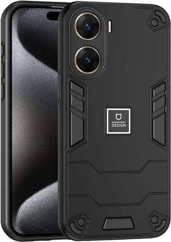 Vista 220 de Funda compatible con Redmi A1, compatible con Redmi A2 2 en 1 [PC dura + TPU], funda de teléfono negra