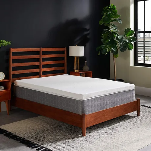 Vista 2 de TEMPUR-Adapt (Supreme) - Cubrecolchón de espuma viscoelástica de 3 pulgadas y almohada de cuello Tempur-Pedic TEMPUR-Ergo, perfil medio