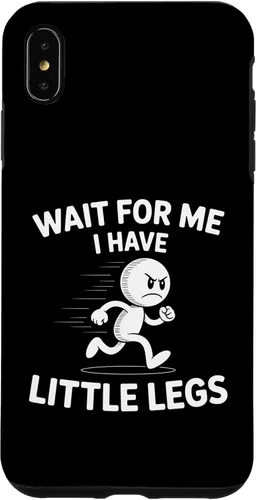 Vista 11 de Wait I Have Little Legs Funny Short Person Meme Humor Case for iPhone 17