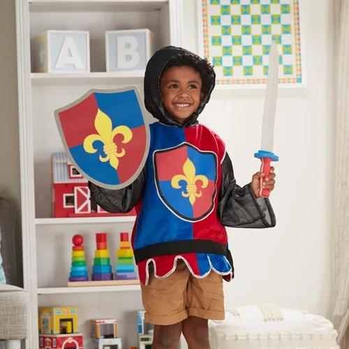 Vista 5 de Melissa & Doug Knight Role Play Costume Dress