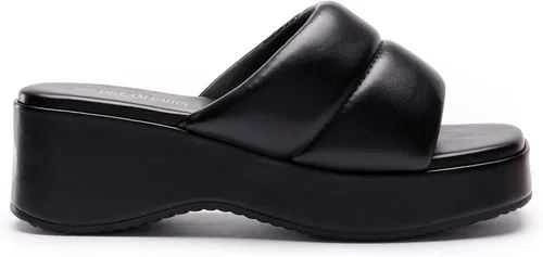 Vista 2 de DREAM PAIRS Sandalias de plataforma con plataforma para mujer, lindas sandalias cómodas para caminar