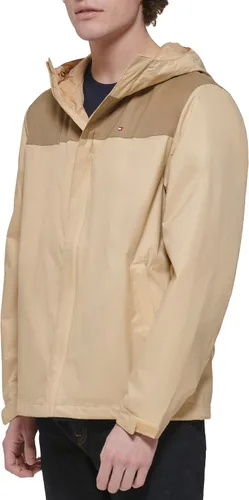 Vista 3 de Tommy Hilfiger - Chaqueta impermeable transpirable con capucha para hombre