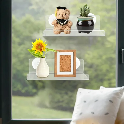 Vista 2 de Estante flotante para plantas de ventana