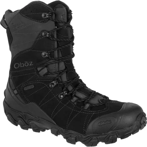 Vista 2 de Oboz Bridger - Botas de senderismo impermeables con aislamiento B-Dry de 10 pulgadas para hombre