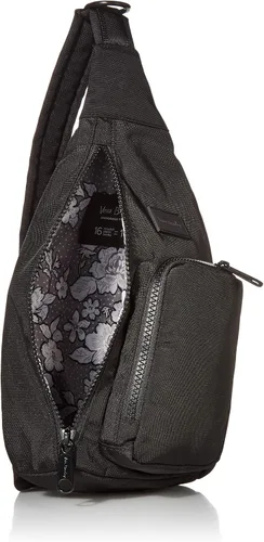 Vista 2 de Vera Bradley Mochila reciclada Lighten Up Reactive Mini Sling para mujer