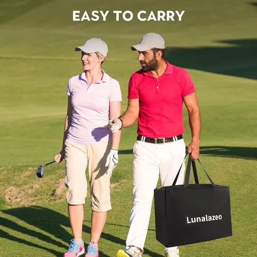 Vista 7 de Juego de cubo de golf al aire libre, juguetes de práctica de golf para familia, adultos y niños, campo de golf portátil para patio trasero, césped