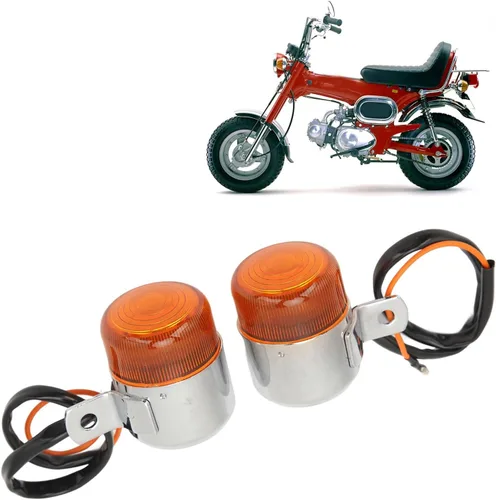 Vista 4 de Luz de giro de motocicleta resistente de alto brillo 6V para CF50 CF70 CT70 ST50 ST70, Z50J?4L