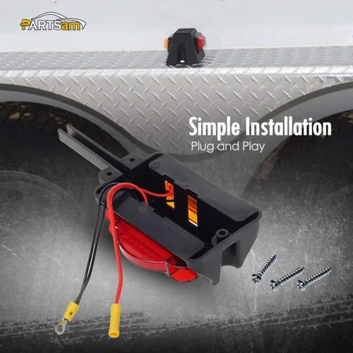 Vista 4 de Luz LED de defensa de trailer Set/2 - doble cara 4 pulgadas luces LED traseras 7diode