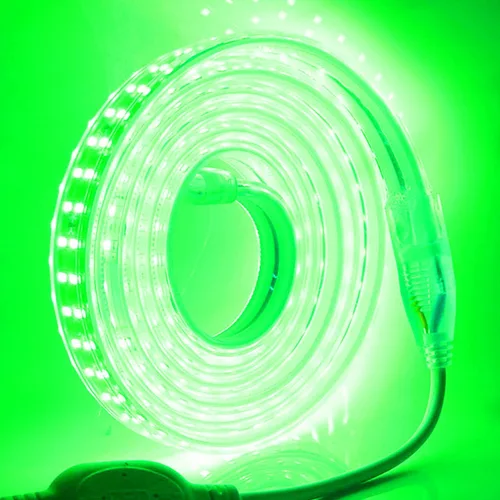 Vista 14 de SUYOOULIN Tira de luces LED, 3.3 pies/3.3 ft súper brillante 4000 lúmenes, 2835 180 LEDs/S/M tiras de luz LED, alto voltaje AC110V-130V Waterpoof