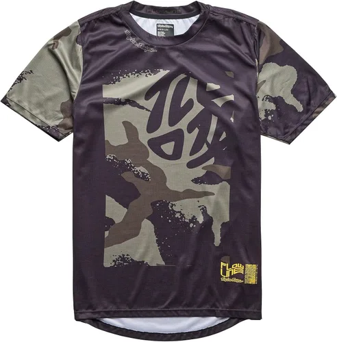Vista 11 de Troy Lee Designs Flowline Short Sleeve Jersey Negro