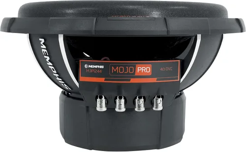 Vista 4 de Memphis (2) Audio MJP1244 12 "1500w MOJO Pro Subwoofers de audio para coche DVC 4 ohmios subwoofers