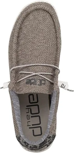 Vista 6 de Hey Dude Wally Stretch - Mocasines para hombre, cómodos y ligeros