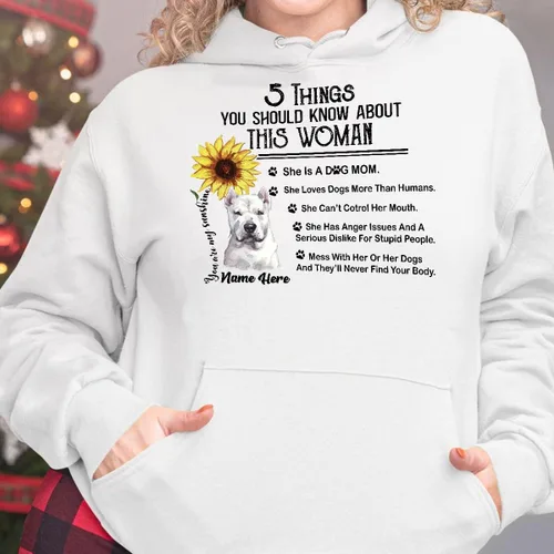 Vista 4 de Dinoz Camiseta You are My Sunshine Best Dog Mom Ever