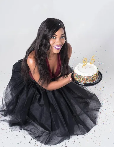 Vista 4 de Bridesmay falda de tutú de tul de 5 capas para mujer