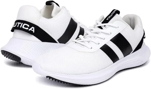Vista 6 de Nautica Zapatillas de deporte para hombre zapatos casuales elegantes y cómodos para caminar y correr de moda Calzado deportivo