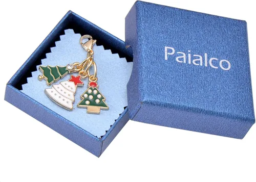 Vista 8 de Paialco Delicados dijes navideños con diseño de langosta