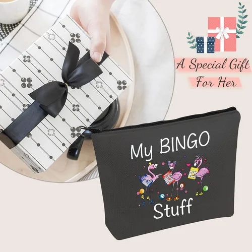Vista 6 de JXGZSO Divertido B Lover Regalo Jugador Regalo Mi B Cosmético B Cosmético B Bolsa De Maquillaje B Regalo Jugador, negro ( B Black )