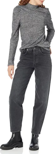 Vista 4 de GAP Women's Long Textured Puff Sleeve Shirt Top Blouse