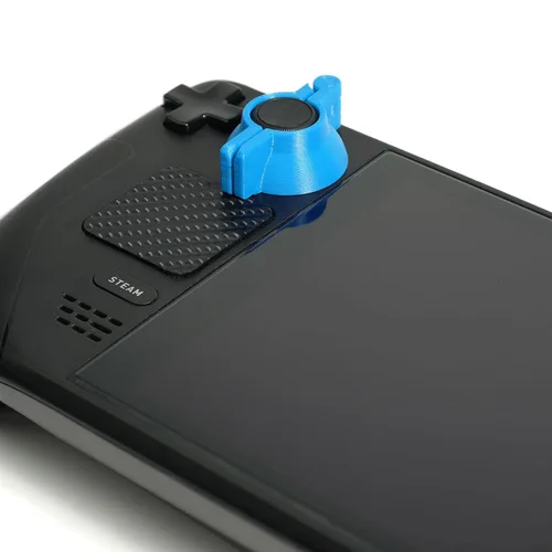 Vista 9 de Glistco Joy Guardians - Joystick Stabilizer Clamps Compatible with Valve Steam Deck LCD Edition (Black)