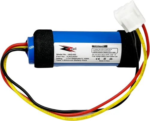 Vista 7 de ZZcell® HKE400 - Batería de repuesto para Harman Kardon Onyx Studio 4, ICR22650, 3.7Volts 3000mAh