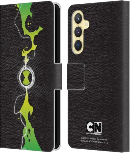 Vista 7 de Head Case Designs Officially Licensed Ben 10: Omniverse Character Art Graphics Leather Wallet Case Compatible with Samsung Galaxy S23 FE 5G
