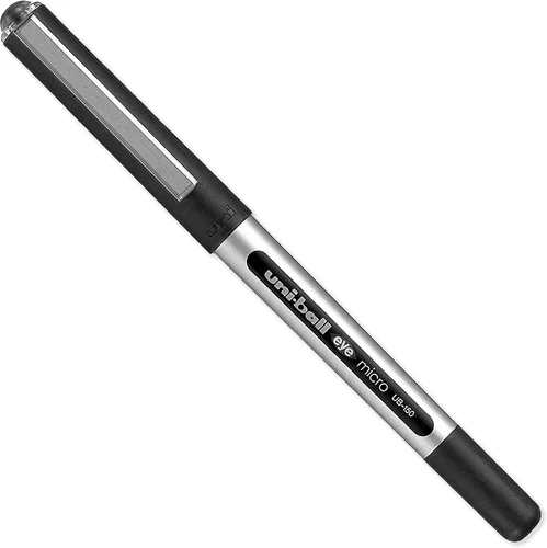 Vista 3 de uni-ball Eye Micro UB-150 - Bolígrafos de punta redonda (5 unidades), color negro