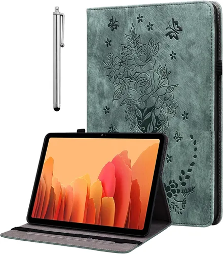 Vista 18 de Funda para iPad Air 3ª Generación 2019/iPad Pro 10.5 Pulgadas 2017, Cubierta de Cuero PU Plegable Multi-Ángulo con Auto Despertar/Dormir y Soporte