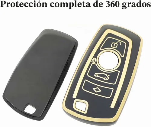 Vista 4 de Funda para Llavero de Coche Llavero Funda de Llave de TPU Suave Carcasa de Protección Portallaves Accesorios