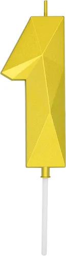 Vista 205 de DERVENTA Vela Grande de Cumpleaños Número 3D Verde Luminoso de 3.7 Pulgadas Celebración de Fiesta Aniversario Decoración Adorno para Pastel 1 Pieza
