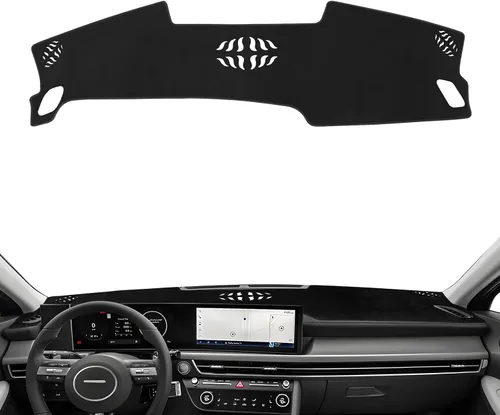 Vista 16 de Tapete de cubierta de salpicadero personalizado para Mazda3 Hatchback, Sedan 2019-2024 2025 2026 (sin HUD), protector antideslizante