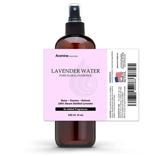 Vista 2 de Hidrosol de agua floral de lavanda, 4 oz (4.1 fl oz)